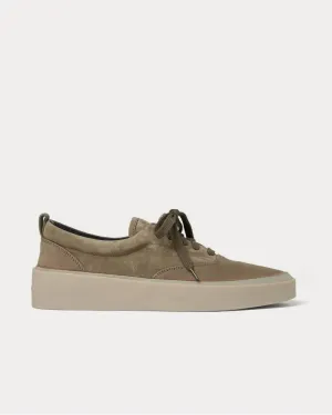 101 Suede and Nubuck  Army green low top sneakers