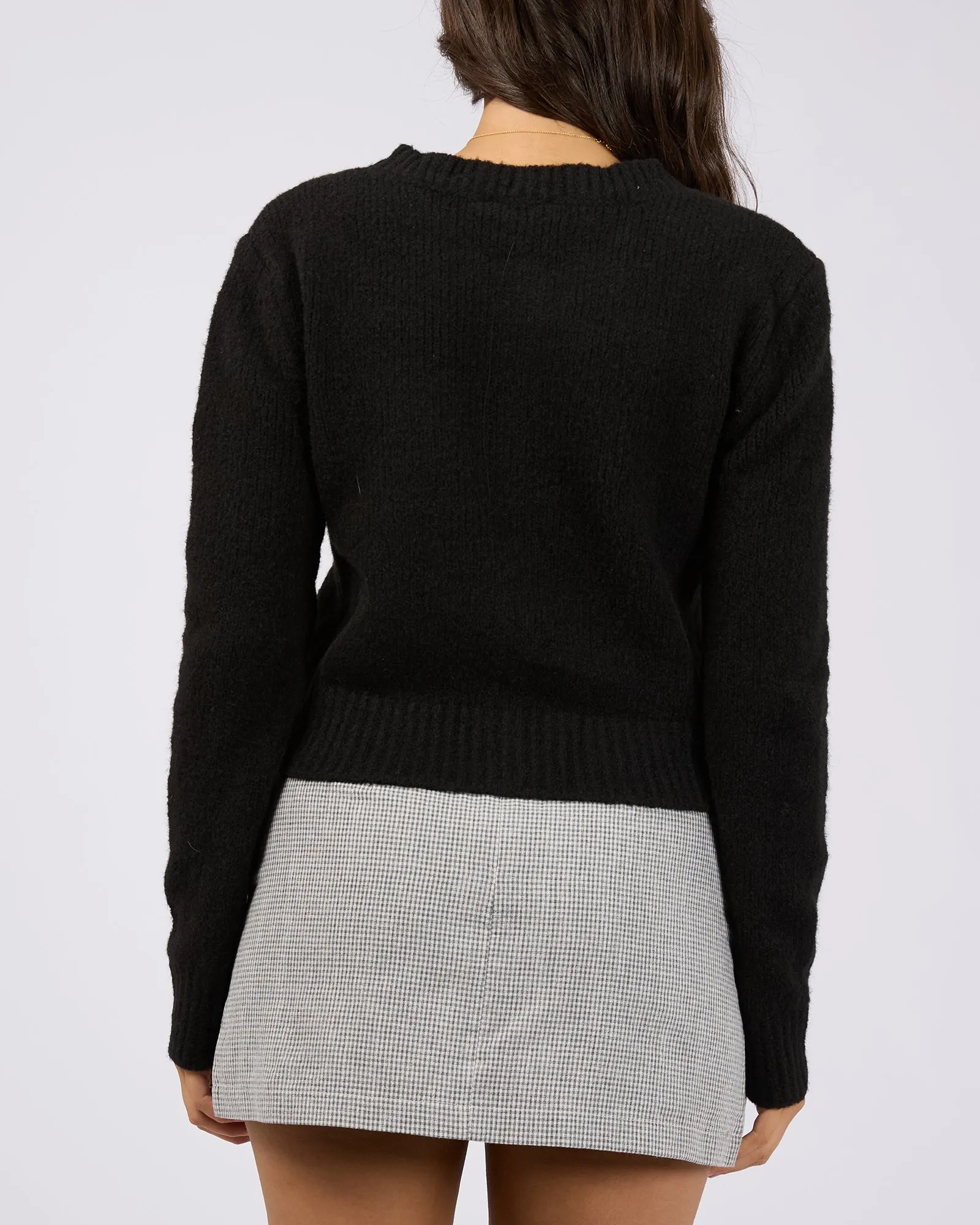 All About Eve Claude Cardigan Black