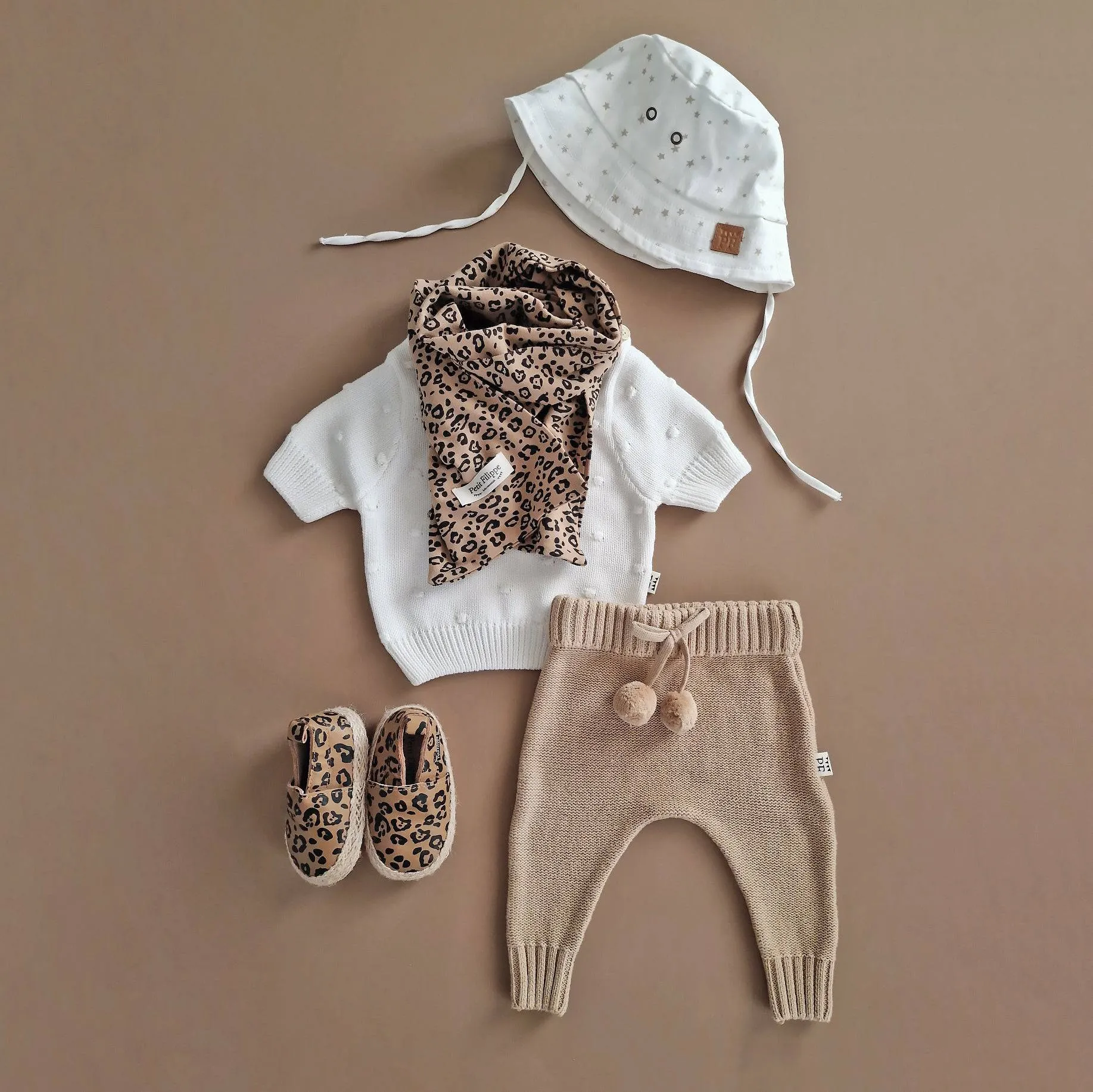 Baby - Leather Espadrilles - Leopard