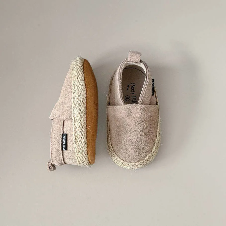 Baby - Suede Espadrilles - Oatmeal
