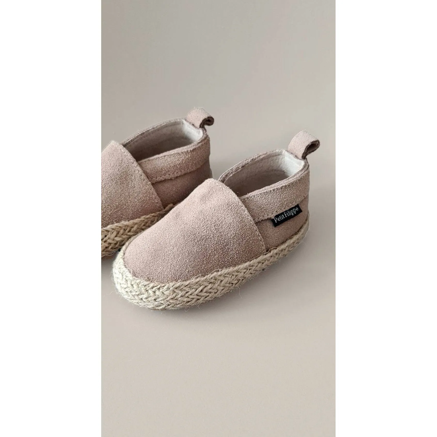 Baby - Suede Espadrilles - Oatmeal