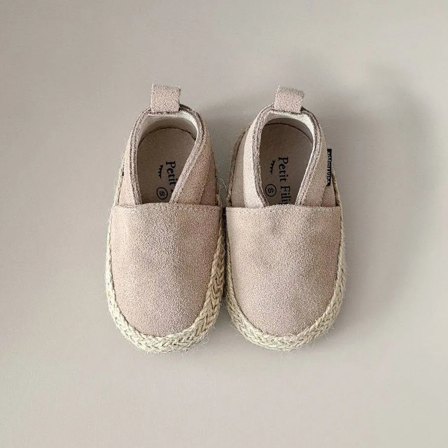 Baby - Suede Espadrilles - Oatmeal