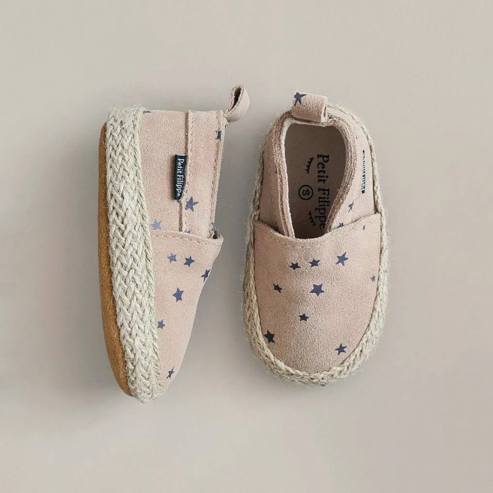 Baby - Suede Espadrilles - Stars