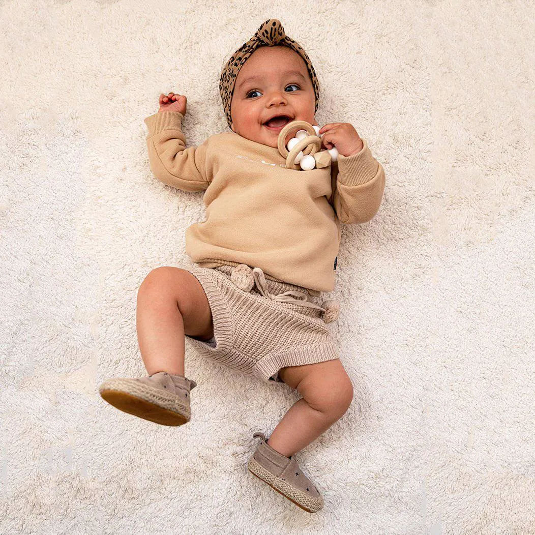 Baby - Suede Espadrilles - Stars