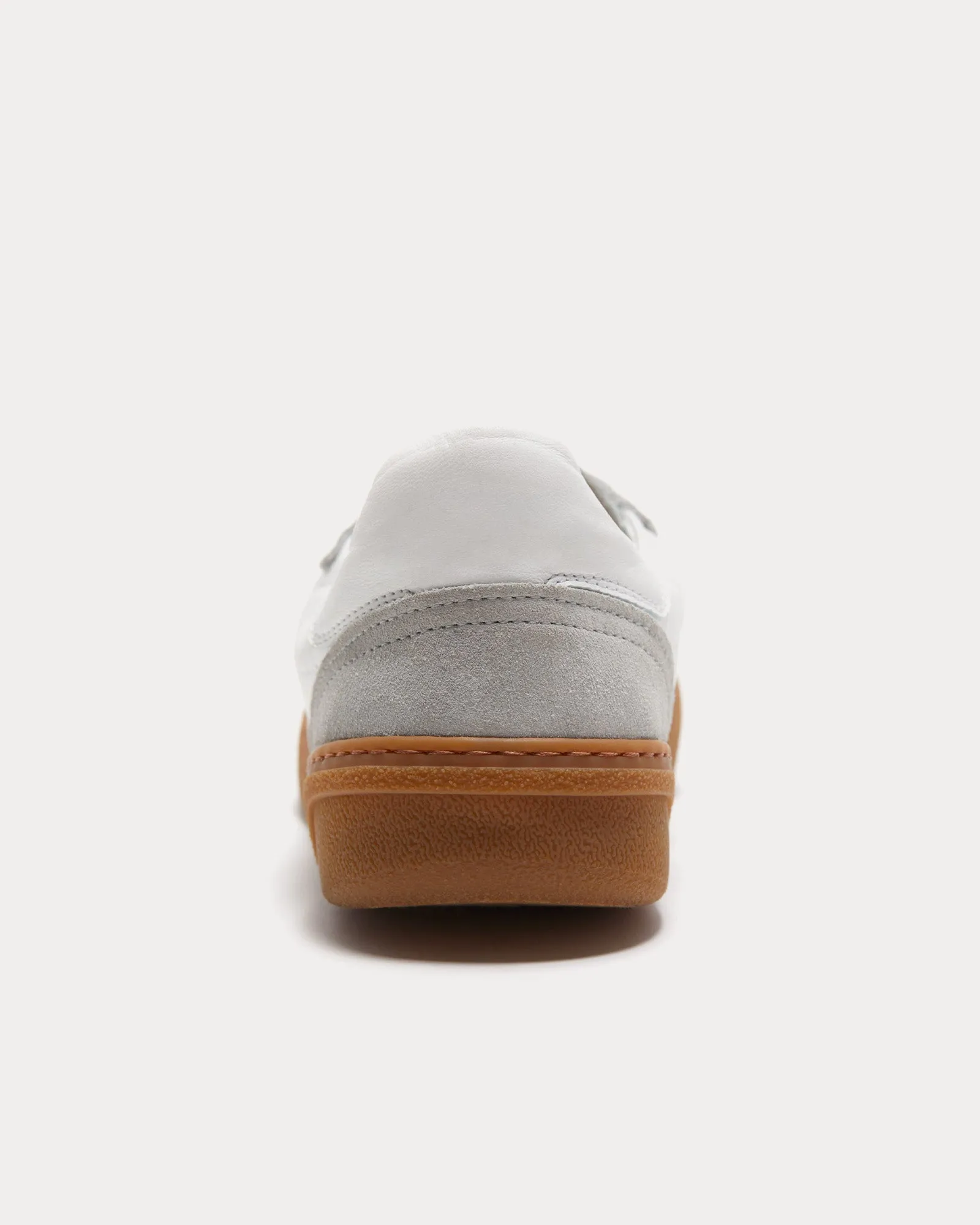 Bars Lace-Up White / Brown Low Top Sneakers