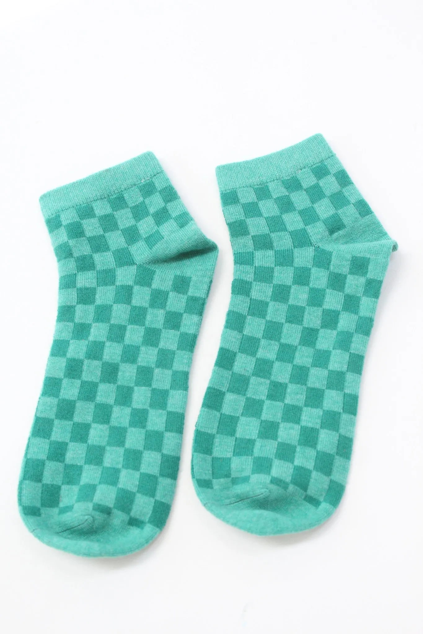 Beklina Cashmere Socks Checkerboard