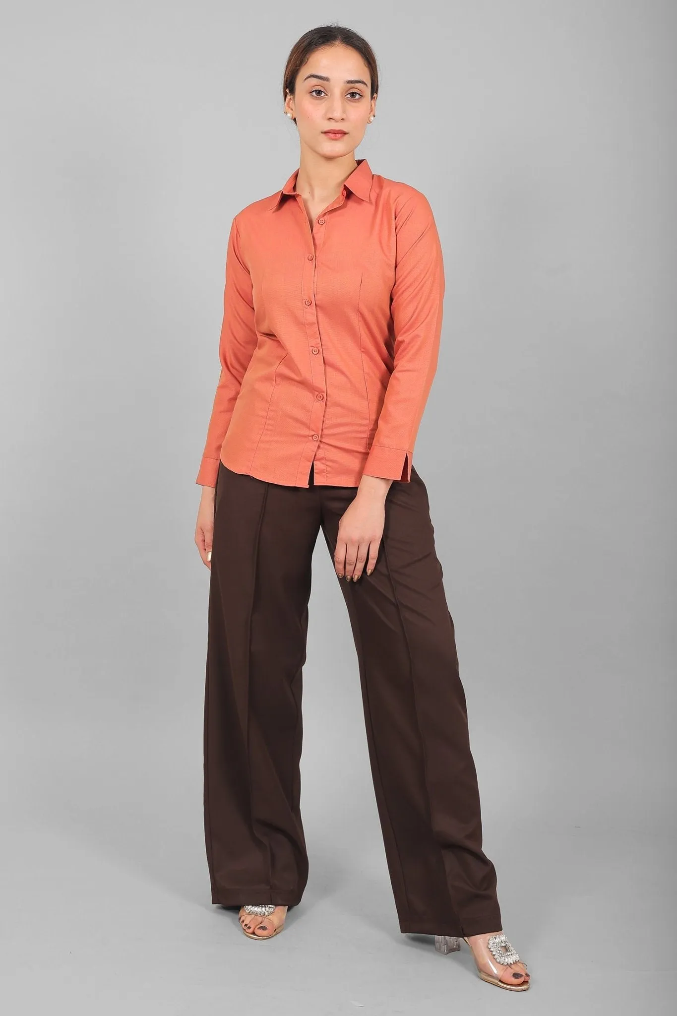 bluebird Women's Peach Shirt