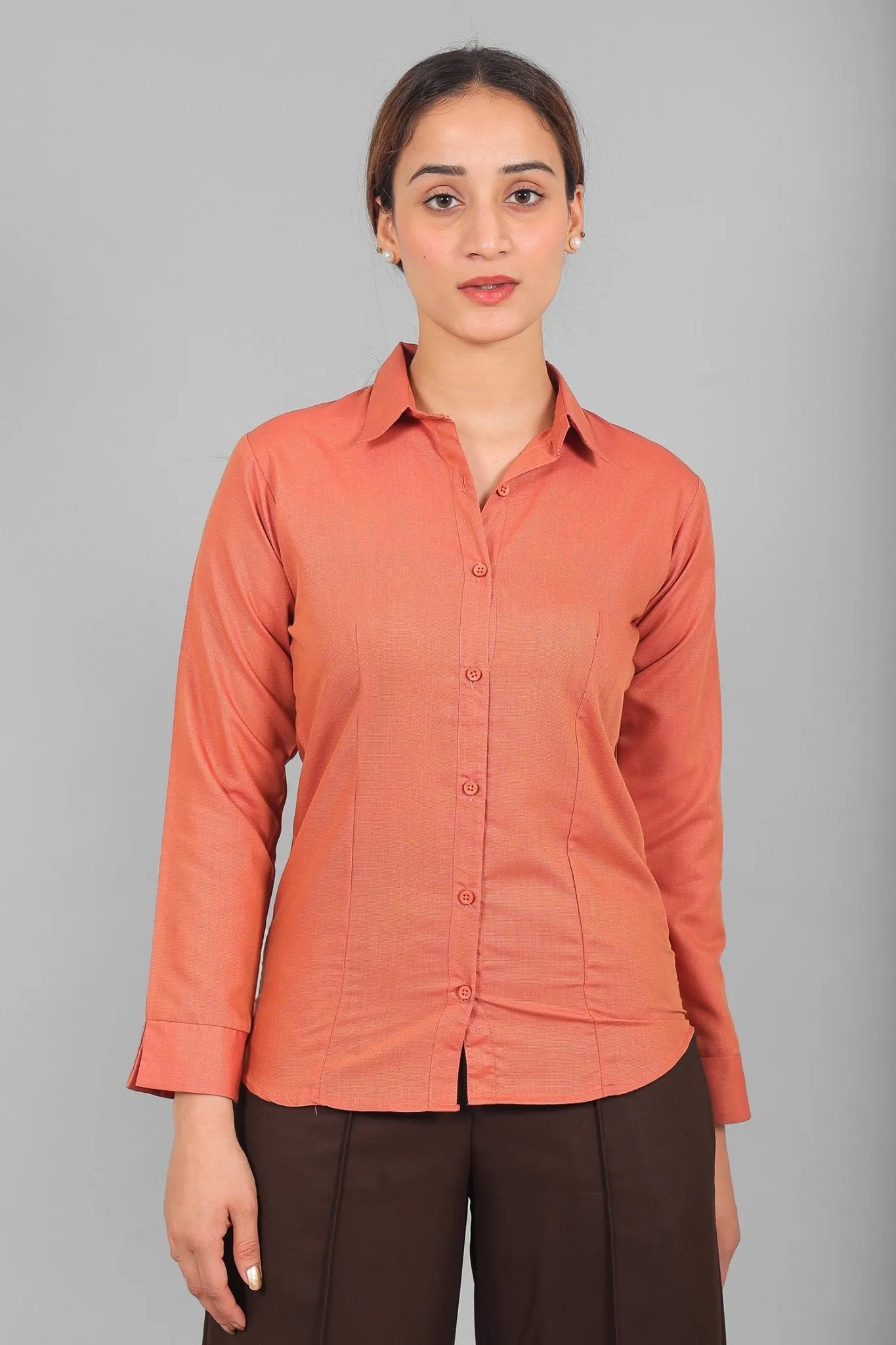 bluebird Women's Peach Shirt
