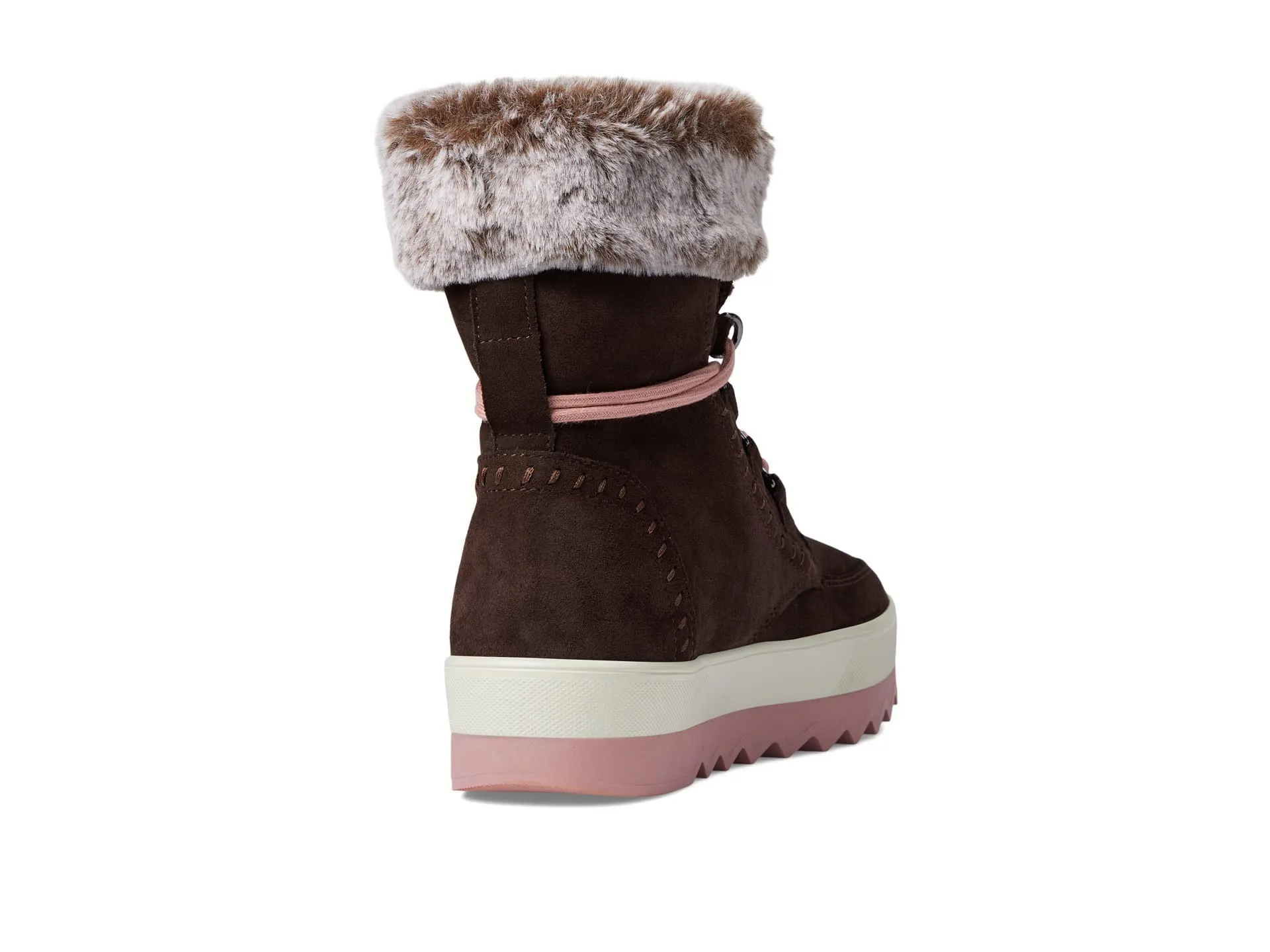 Cougar Women's Vanetta Suede Premium Faux Fur Mid Boot