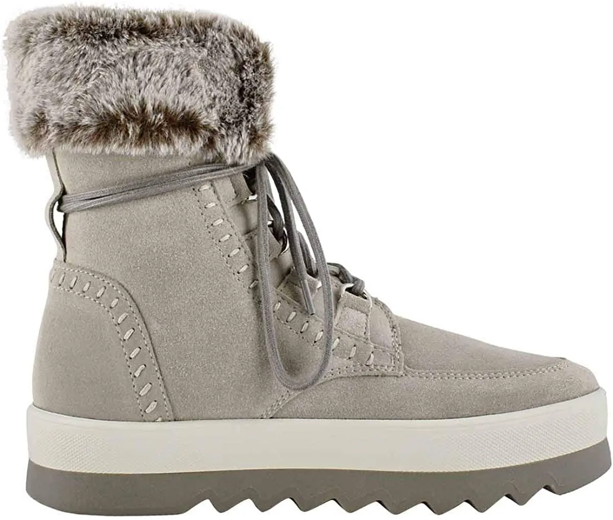 Cougar Women's Vanetta Suede Premium Faux Fur Mid Boot