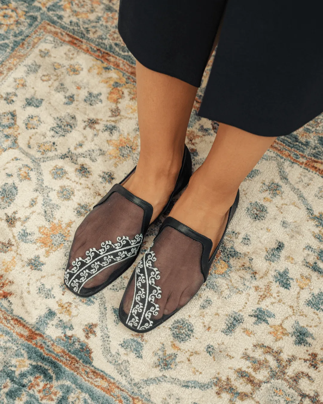Dama navy blue loafer