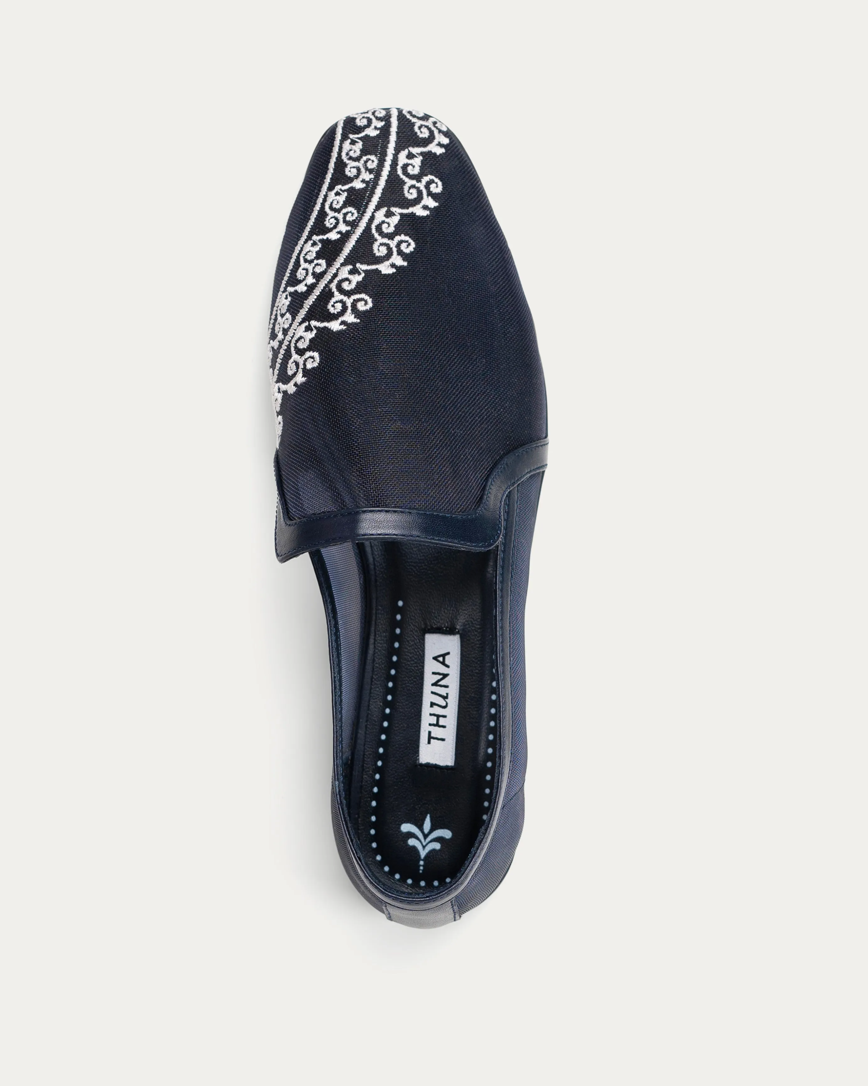 Dama navy blue loafer