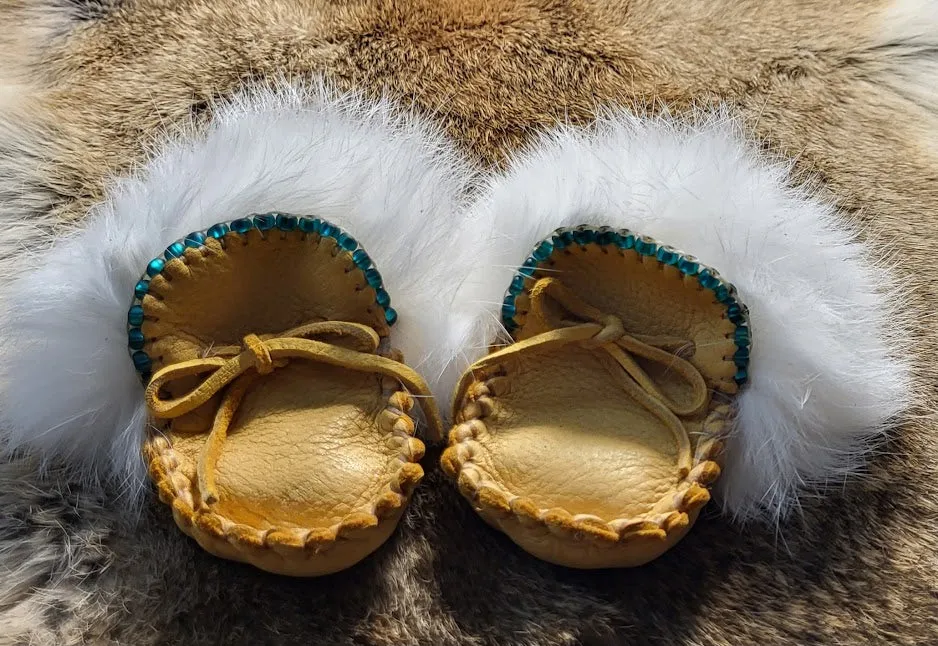 Decorative Baby Moccasins