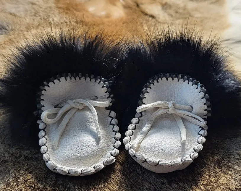 Decorative Baby Moccasins