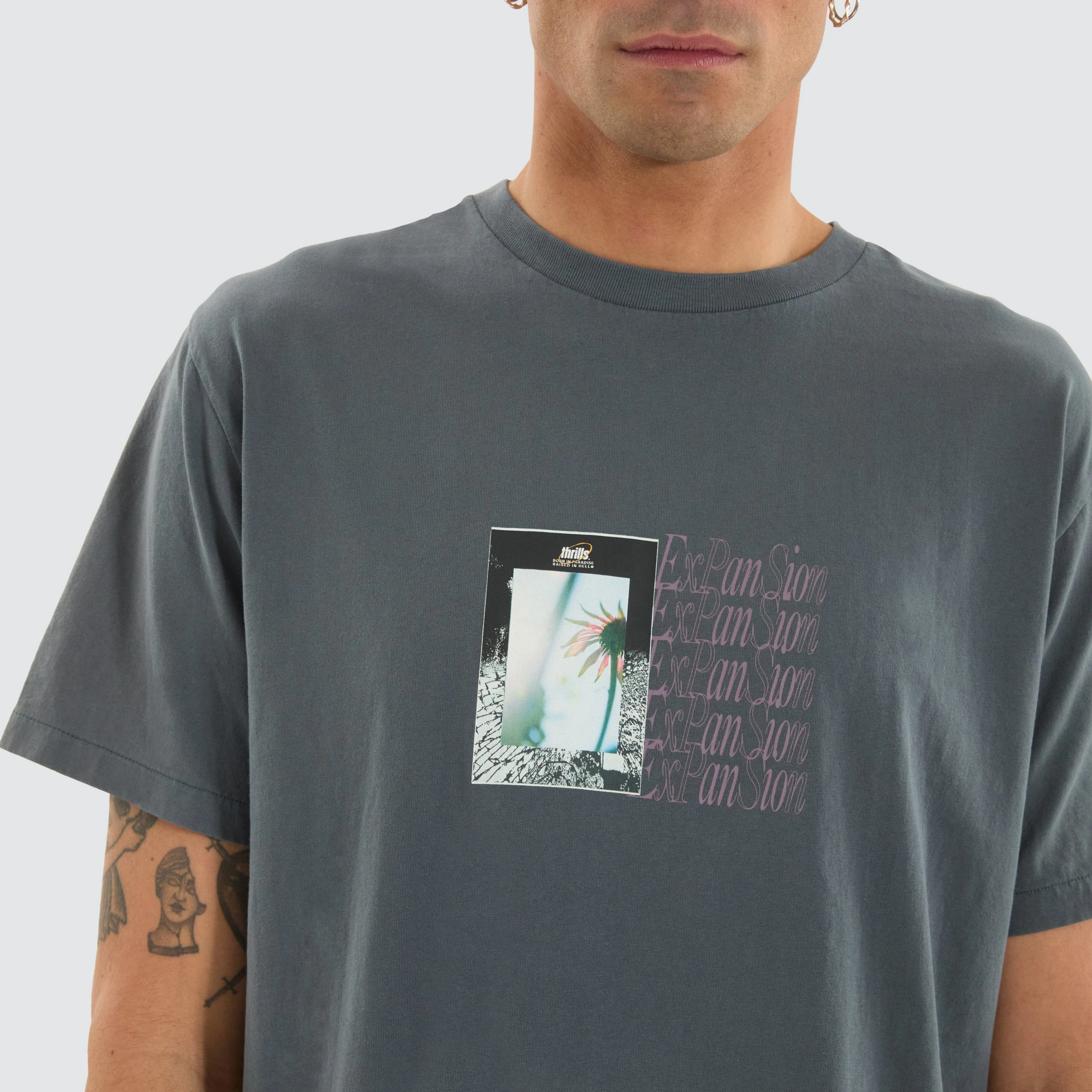 Expansions Merch Fit Tee Dark Slate