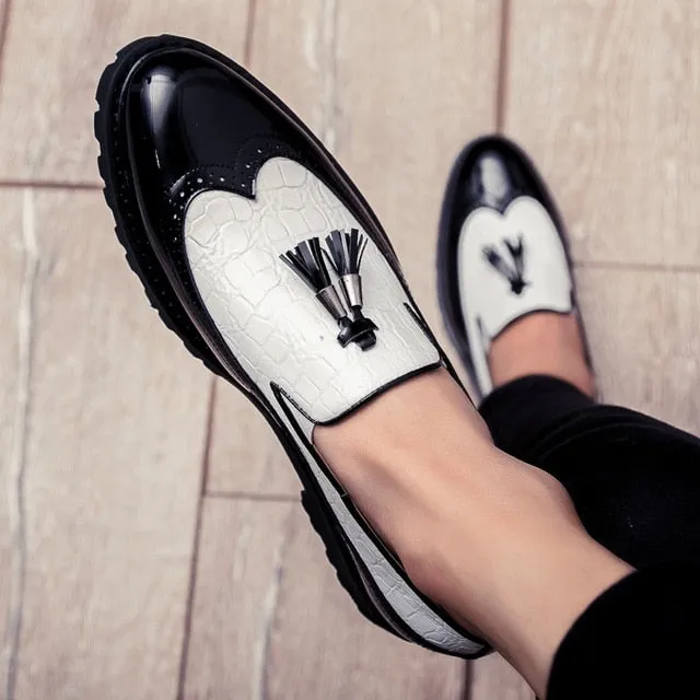 Fashion Shoe Office Shoes for Men Casual Shoes Breathable Leather Loafers Driving Moccasins Comfortable Slip on 2019 Three Color