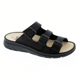Finn Comfort Women's Barbados Sandals- Western Black