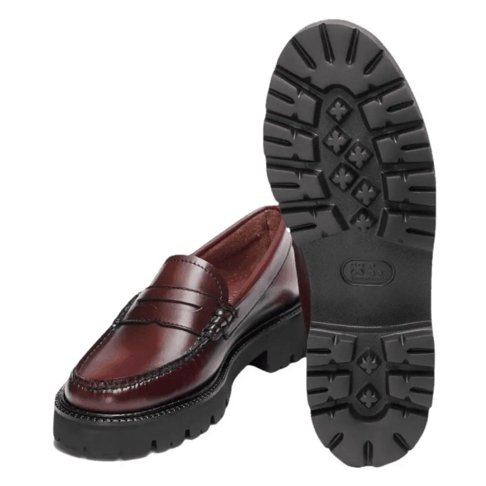 G.H. Bass Women's Whitney Super Lug Weejuns Loafer in Wine