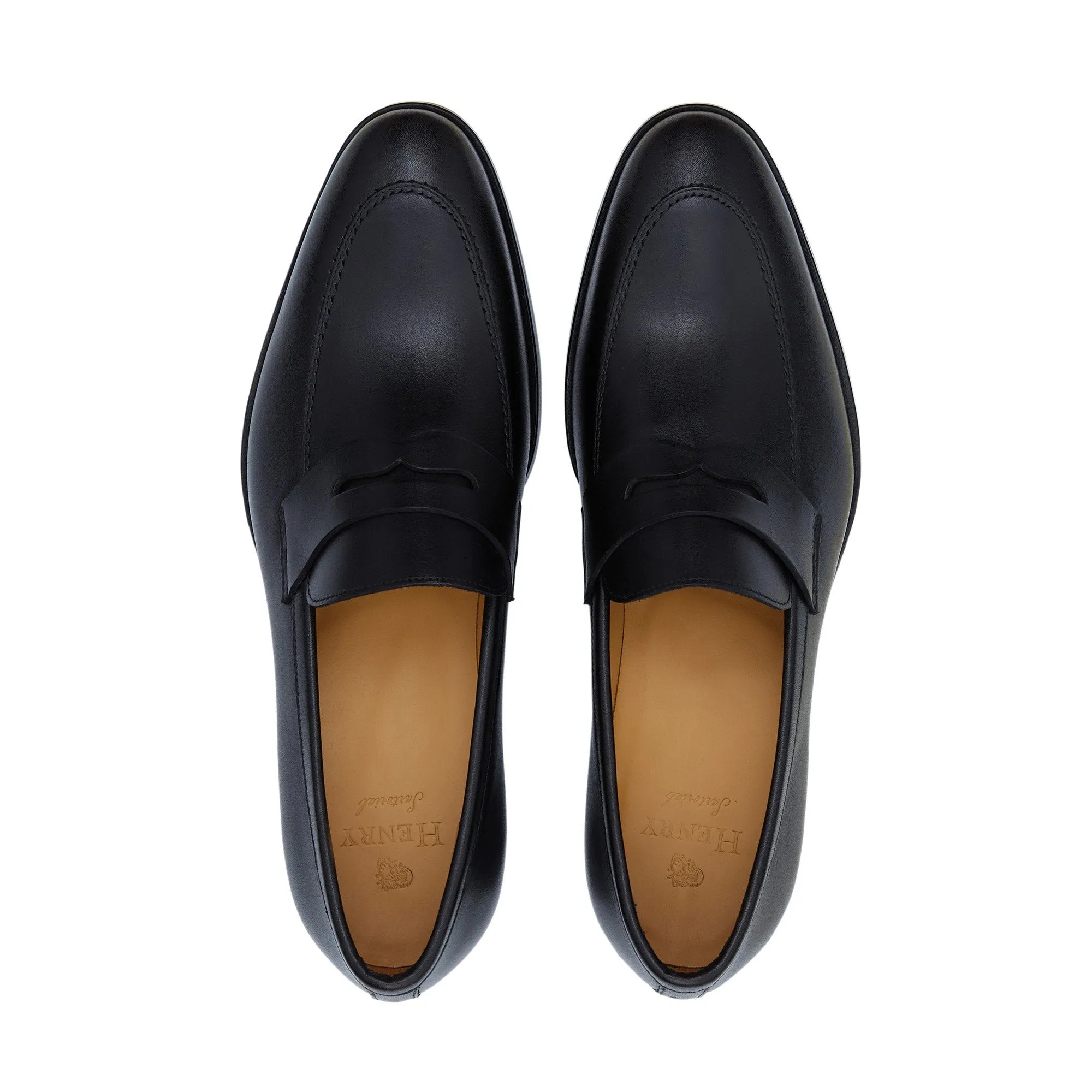 HENRY SARTORIAL Campbell Loafers BLACK