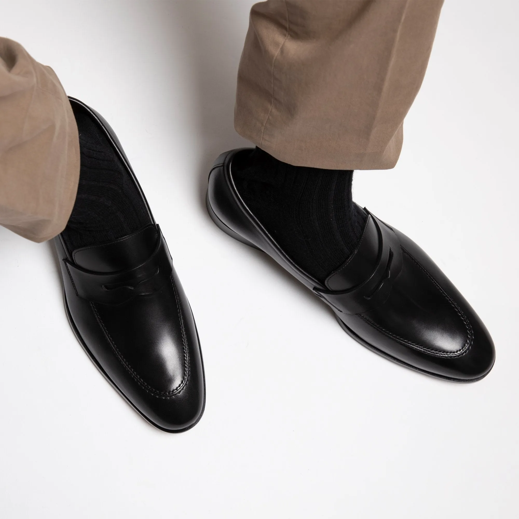 HENRY SARTORIAL Campbell Loafers BLACK
