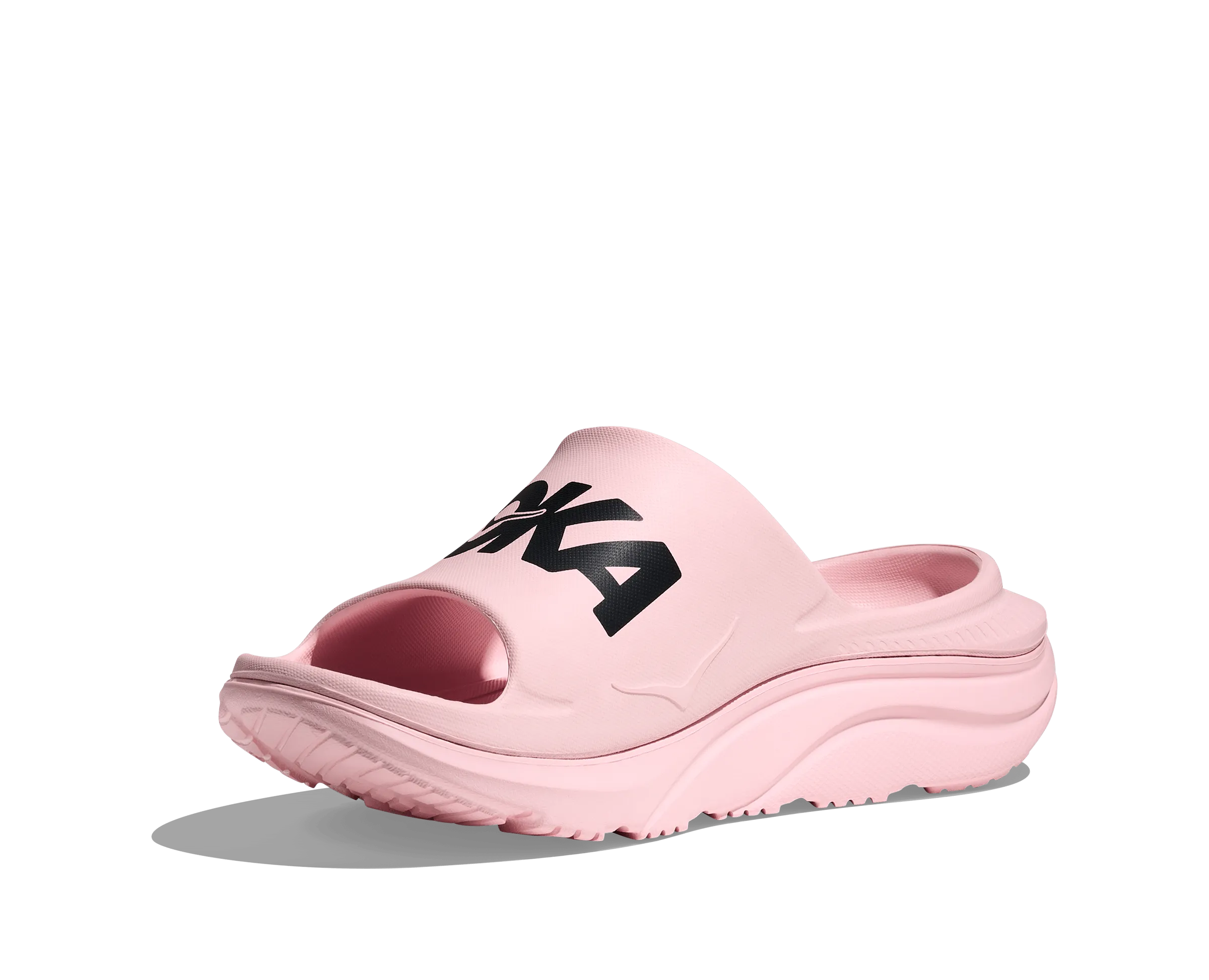 Hoka Unisex Ora Athletic Slides- Carnation/ Black
