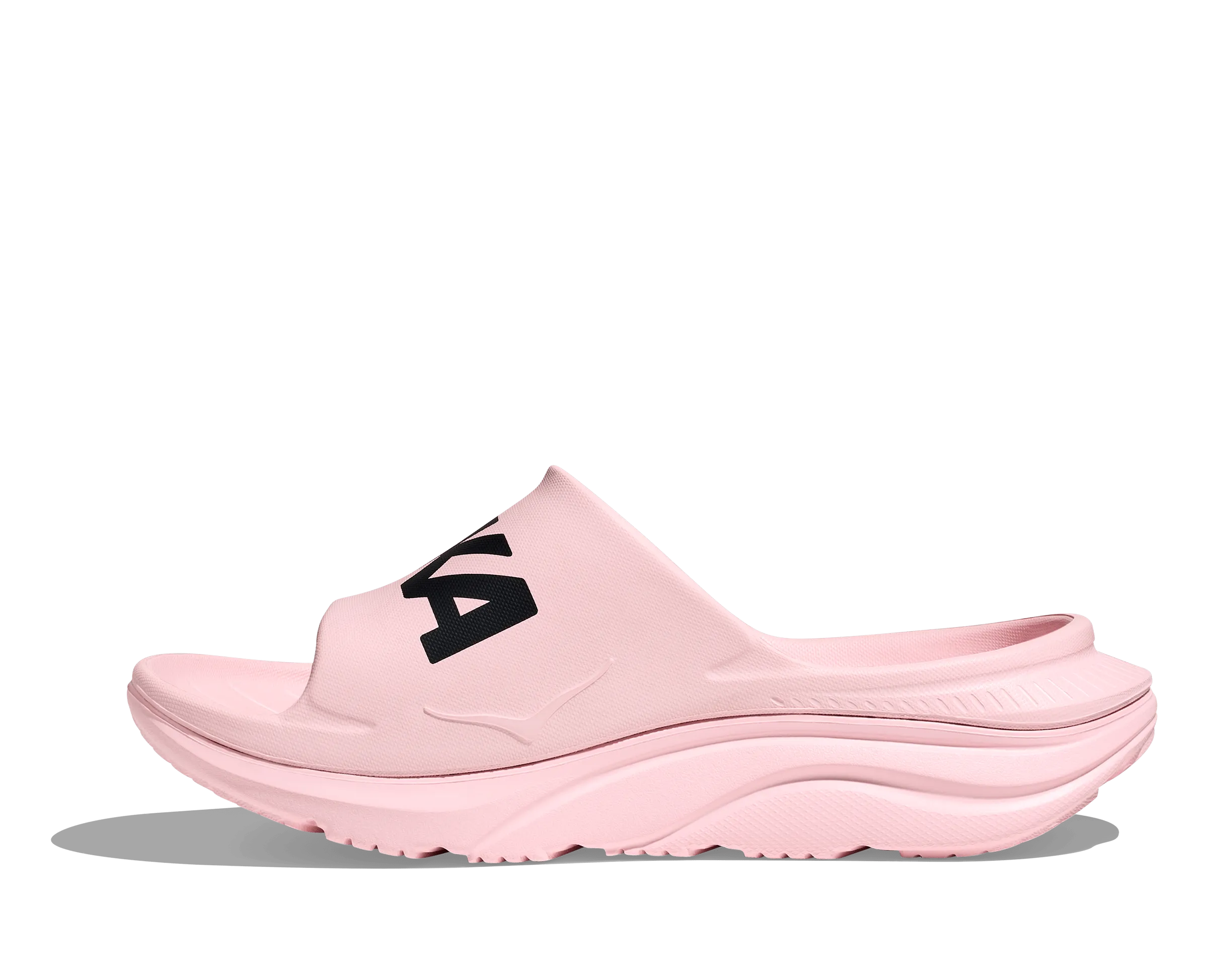 Hoka Unisex Ora Athletic Slides- Carnation/ Black