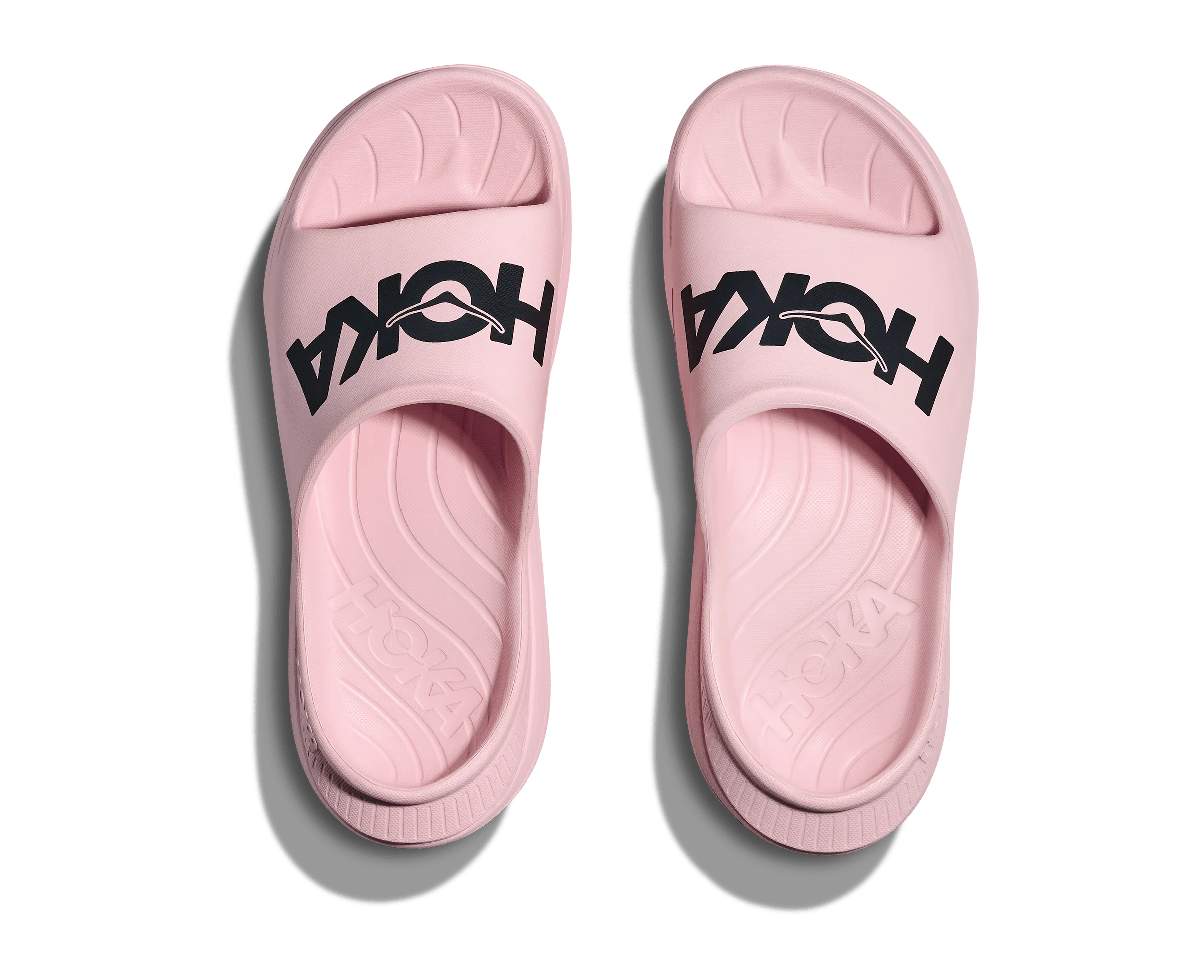 Hoka Unisex Ora Athletic Slides- Carnation/ Black