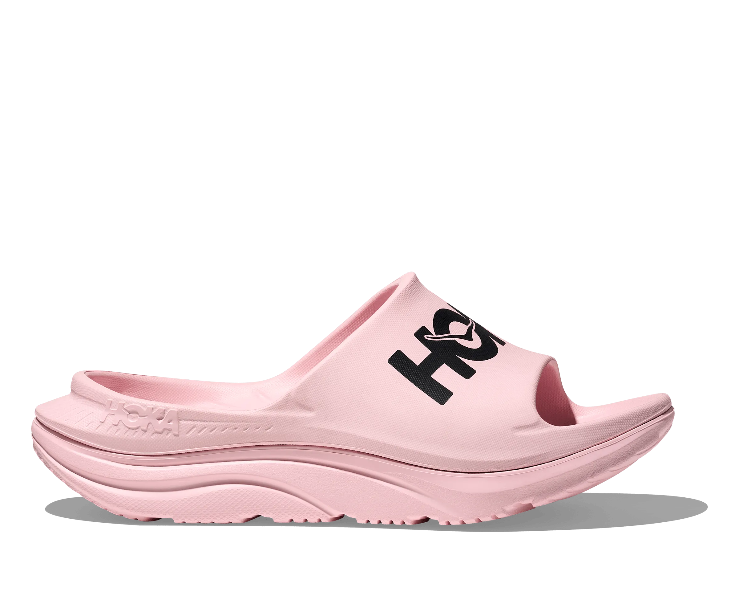 Hoka Unisex Ora Athletic Slides- Carnation/ Black