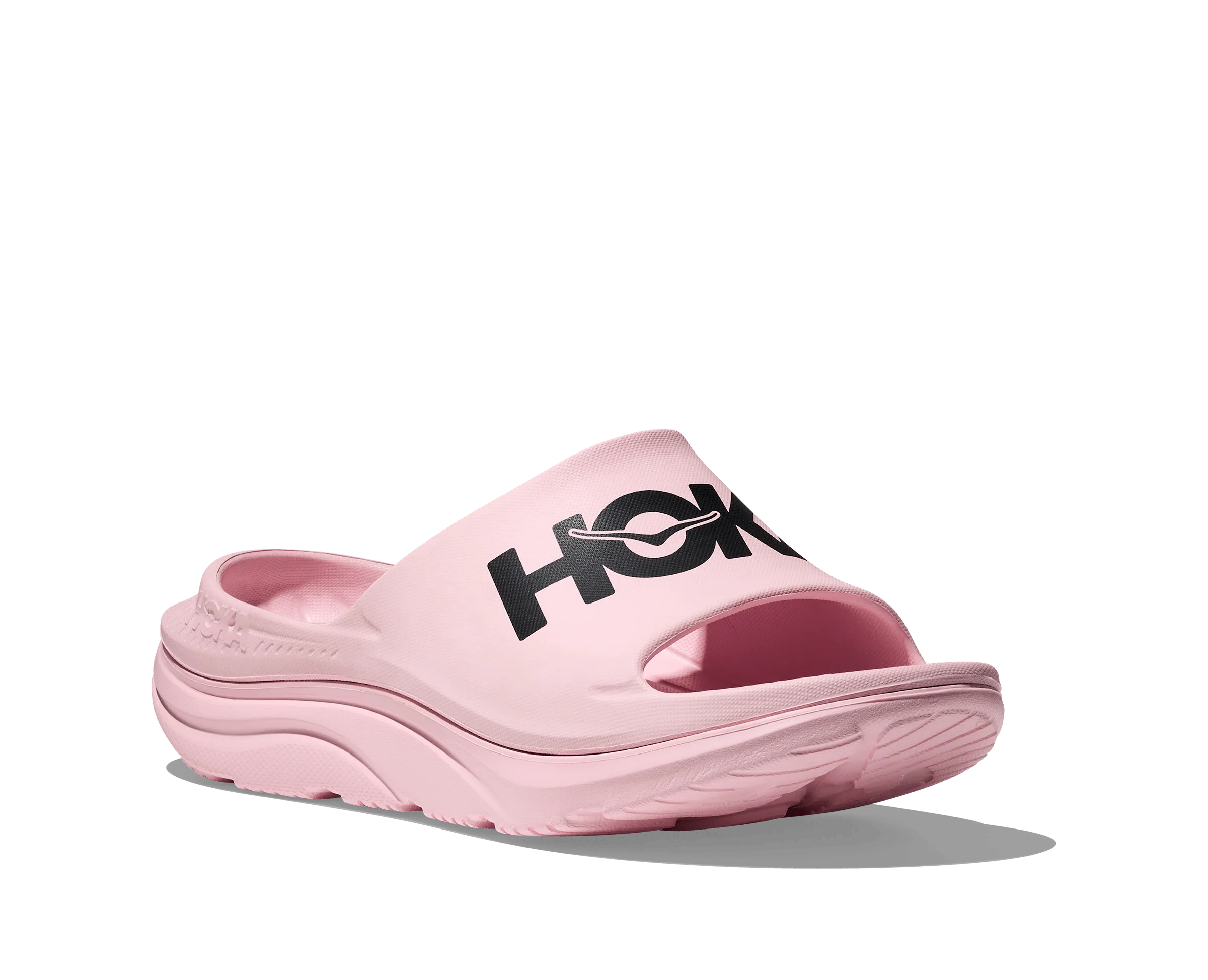 Hoka Unisex Ora Athletic Slides- Carnation/ Black