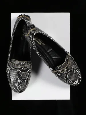 Irene Black Loafers