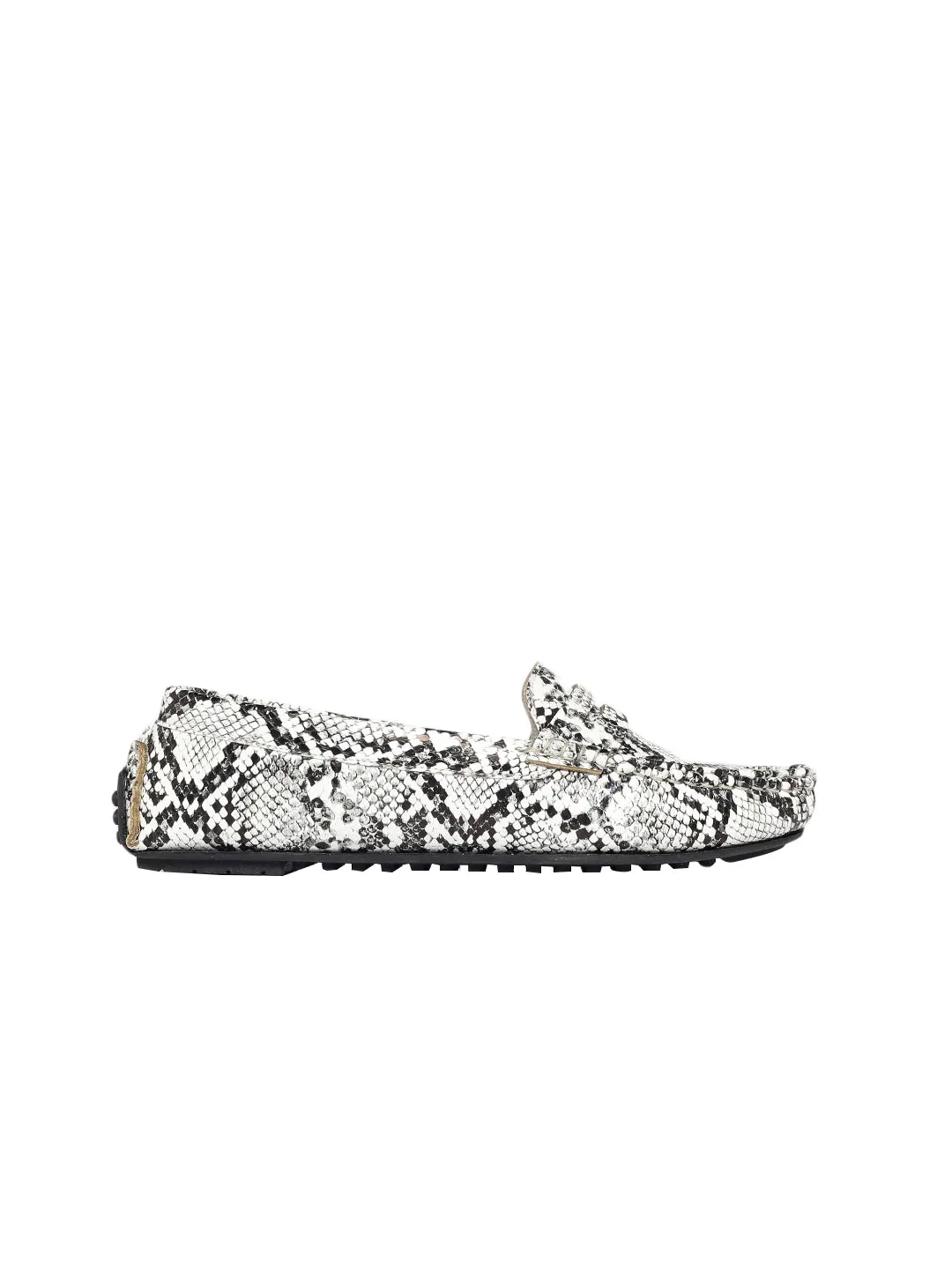 Irene White Loafers