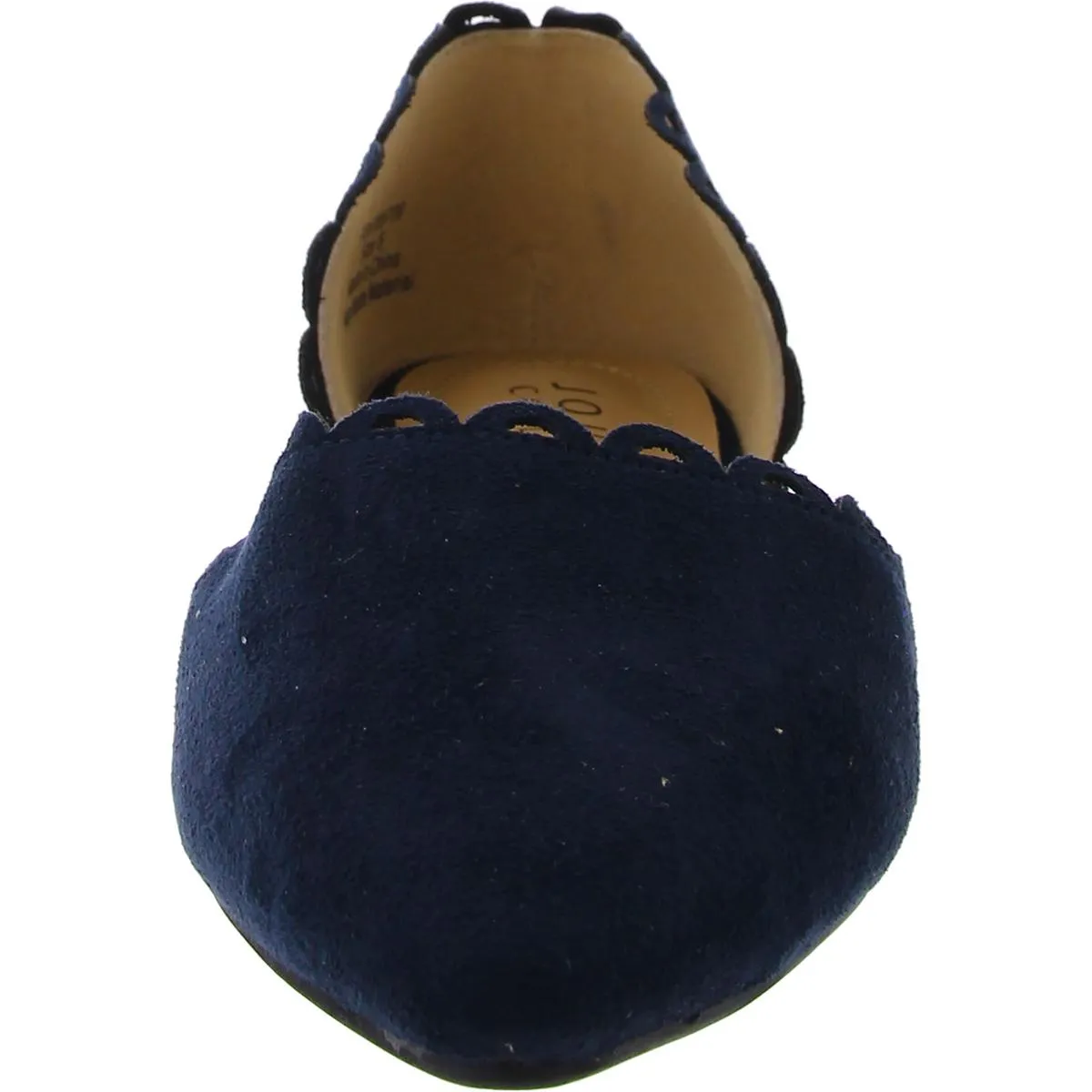 Journee Collection Womens Faux Suede Preforated D'Orsay