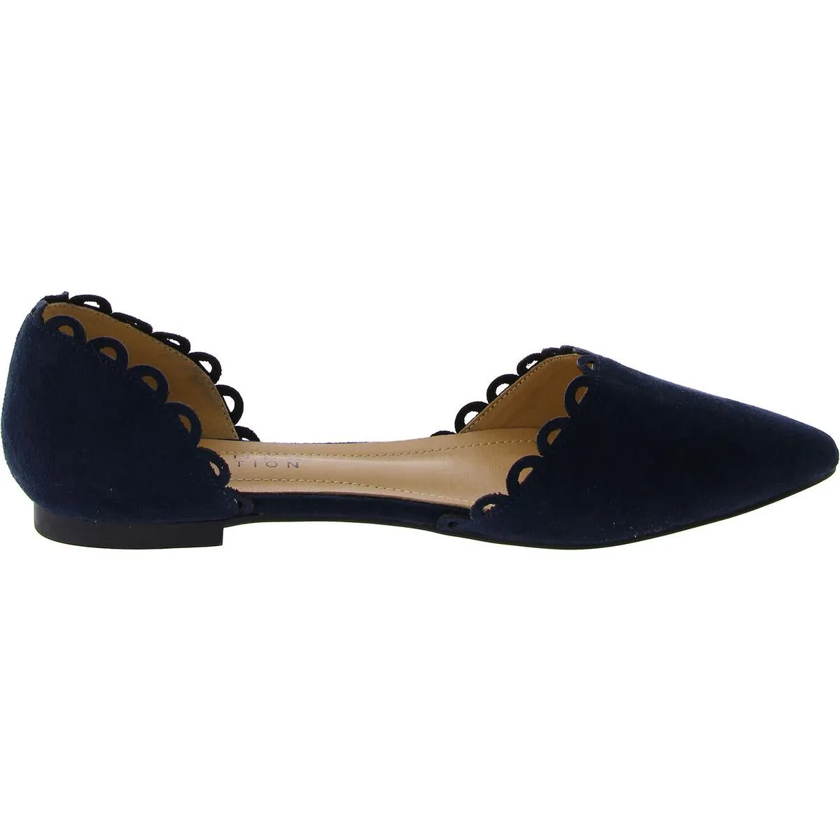 Journee Collection Womens Faux Suede Preforated D'Orsay