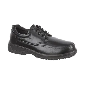 Liam Men's Lightweight Black Comfort Lace Up Shoes.