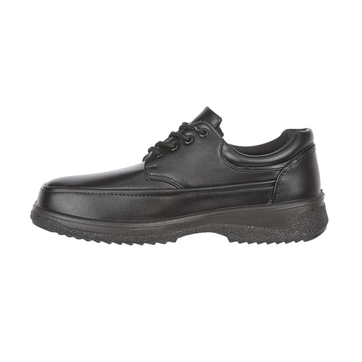 Liam Men's Lightweight Black Comfort Lace Up Shoes.