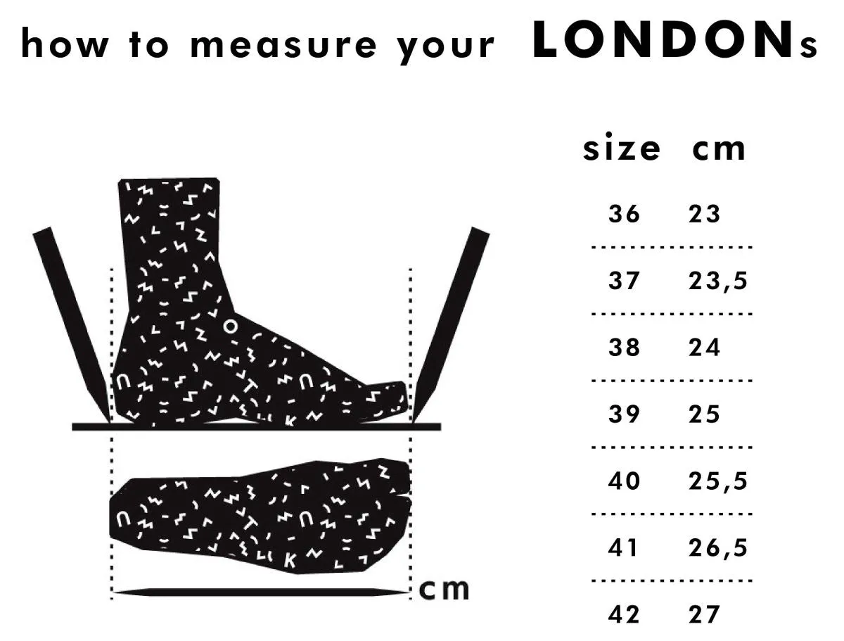 London - Classic Shoes in the TOKU Style - Pink