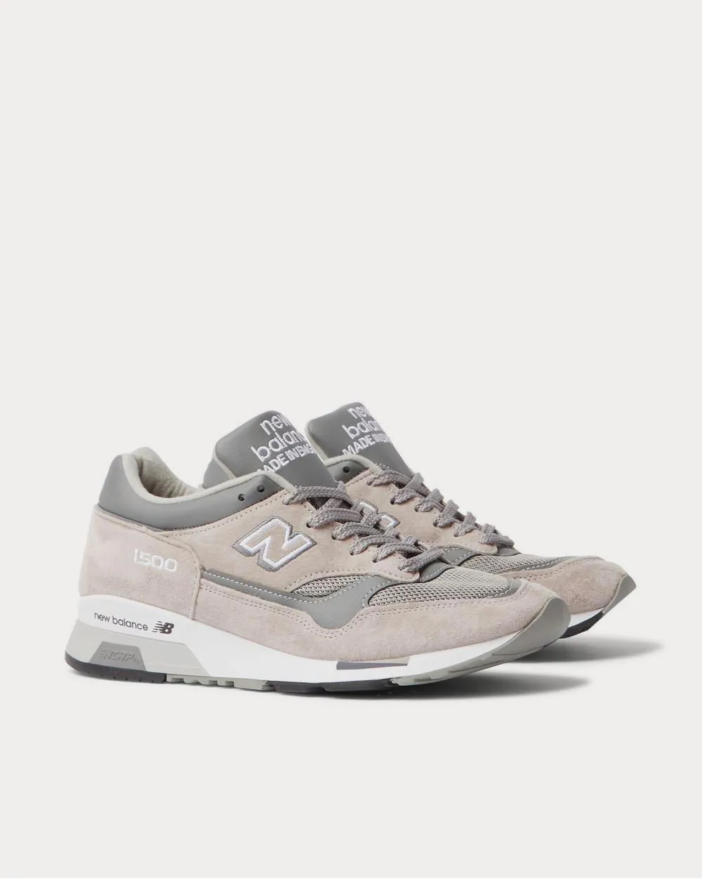 M1500 Suede, Leather and Mesh  Beige low top sneakers