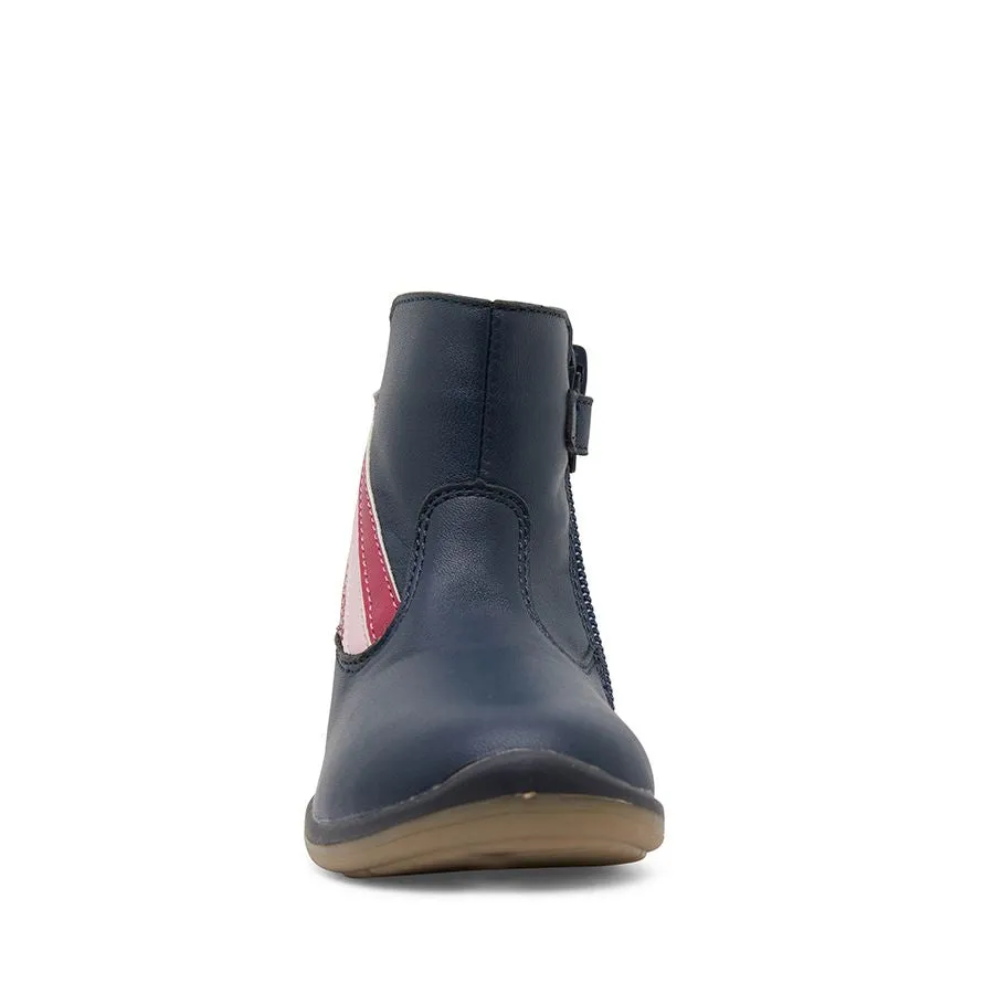 Mazzy (Navy/Pink)