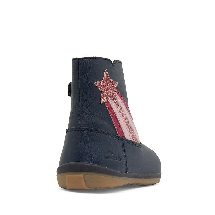 Mazzy (Navy/Pink)