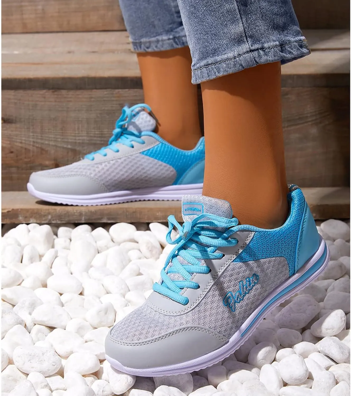 Men's Casual Dress Sneakers Oxfords Business Mesh Breathable Non Slip Work Shoes Women Breathable Business Casual Shoes High Top Sneakers White Tennis Shoe Trainers Shoe