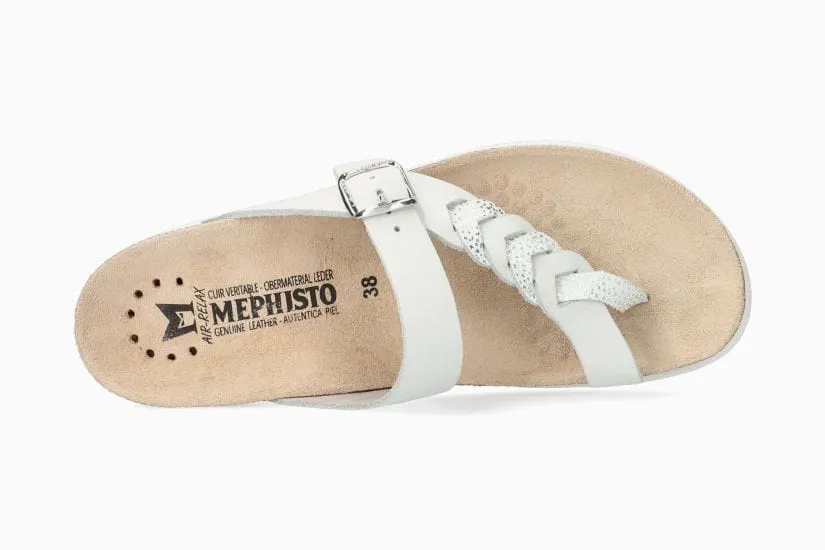 Mephisto Women's Heleonore Sandals- White