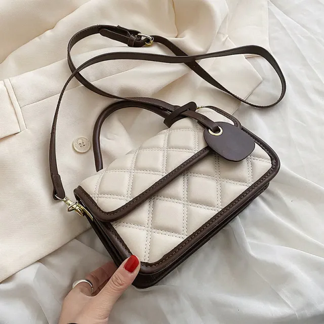 Monic Women's Small Quilted Leather Handbag