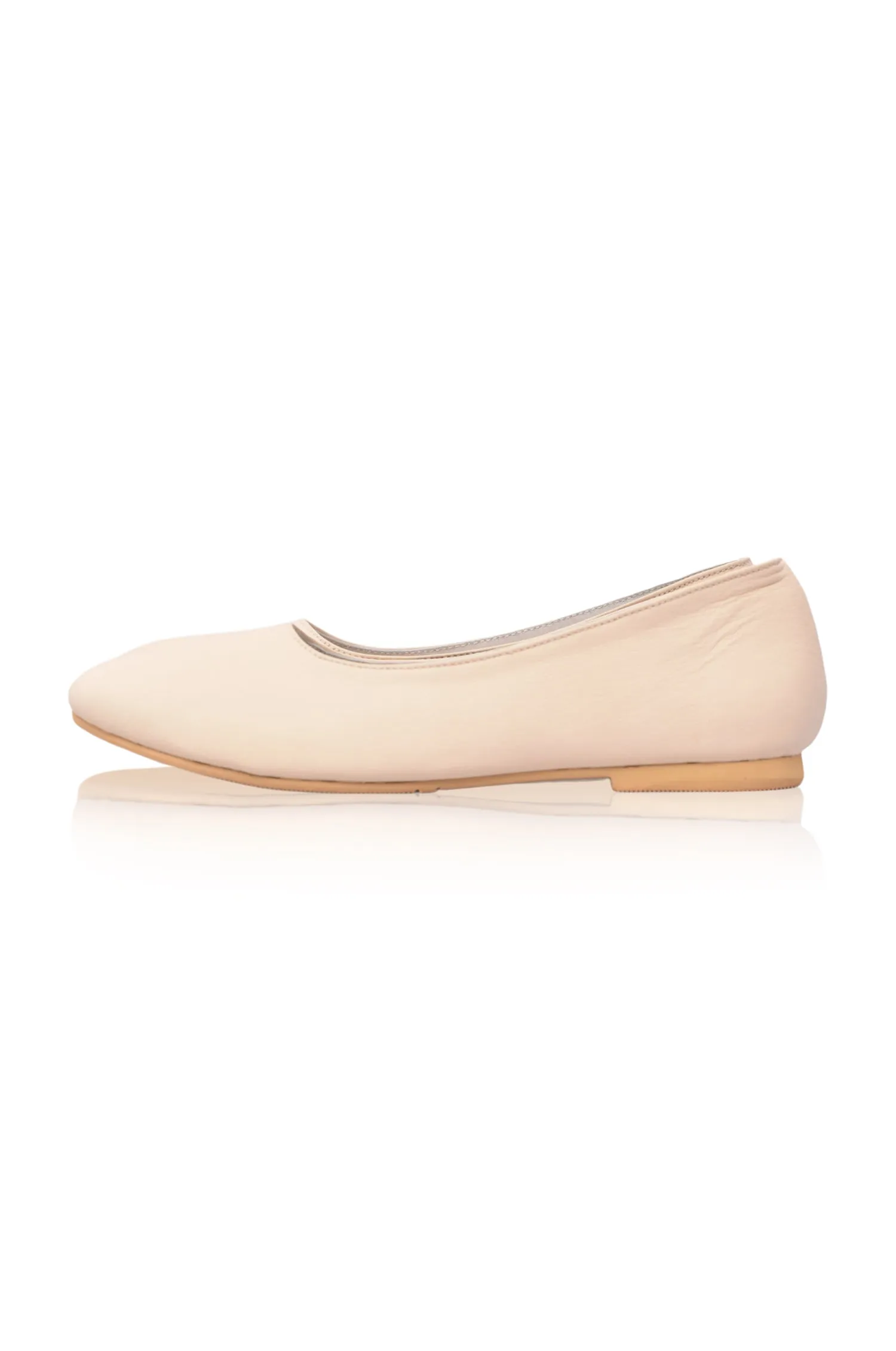 Naples Leather Ballet Flats (Sz. 7.5)