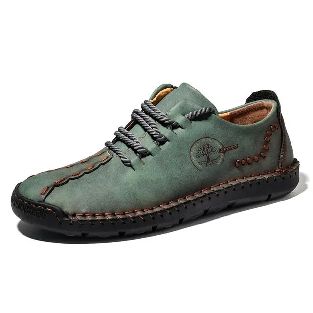New 2020 Casual Men Shoes Driving Comfortable Quality Split Leather Shoes Men Loafers Hot Sale Moccasins Tooling Shoes Plus Size