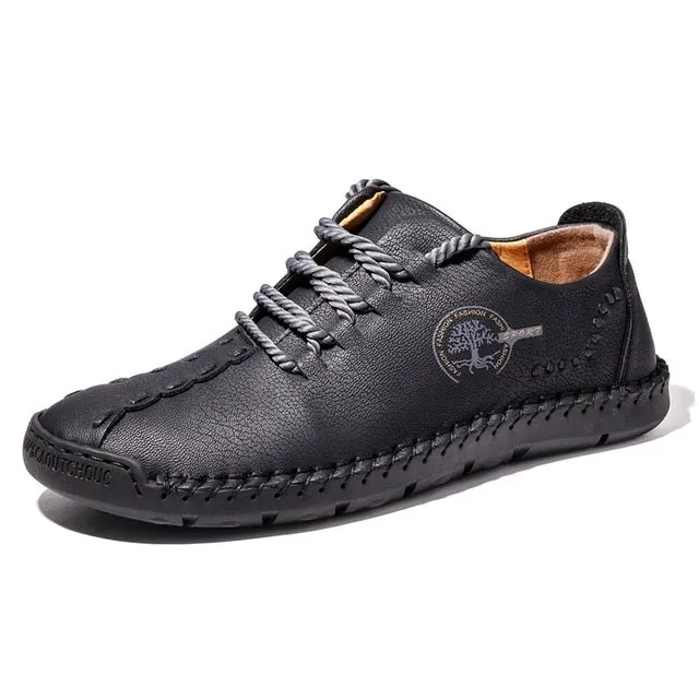 New 2020 Casual Men Shoes Driving Comfortable Quality Split Leather Shoes Men Loafers Hot Sale Moccasins Tooling Shoes Plus Size