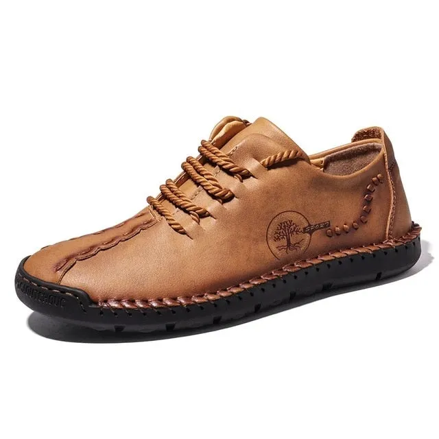 New 2020 Casual Men Shoes Driving Comfortable Quality Split Leather Shoes Men Loafers Hot Sale Moccasins Tooling Shoes Plus Size