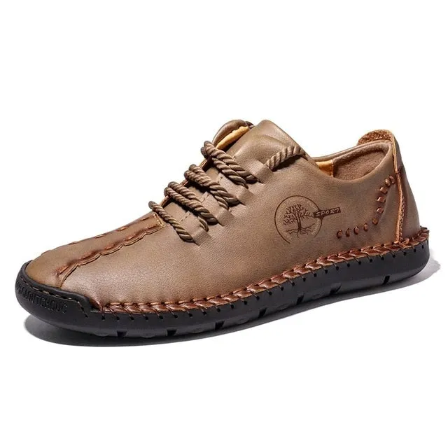New 2020 Casual Men Shoes Driving Comfortable Quality Split Leather Shoes Men Loafers Hot Sale Moccasins Tooling Shoes Plus Size