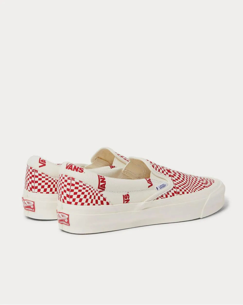 OG Classic Printed Canvas Slip-On  White slip on sneakers