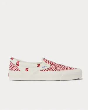 OG Classic Printed Canvas Slip-On  White slip on sneakers