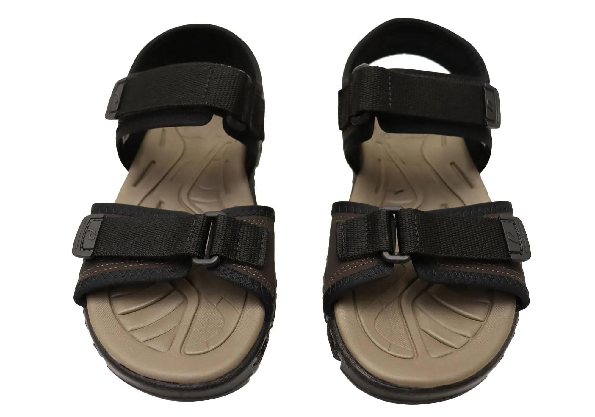 Pegada Saul Mens Comfortable Adjustable Sandals Made In Brazil